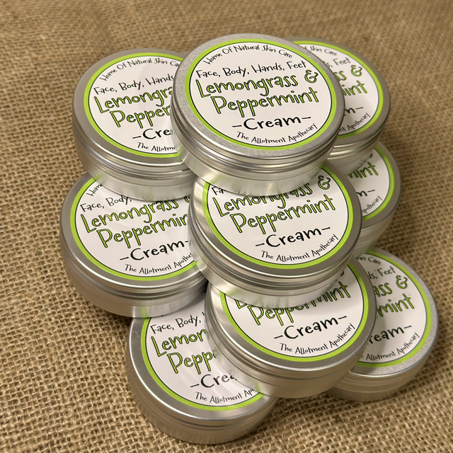 Lemongrass and peppermint Cream