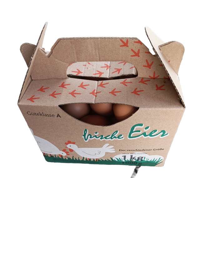 Hühnereier 1kg Karton