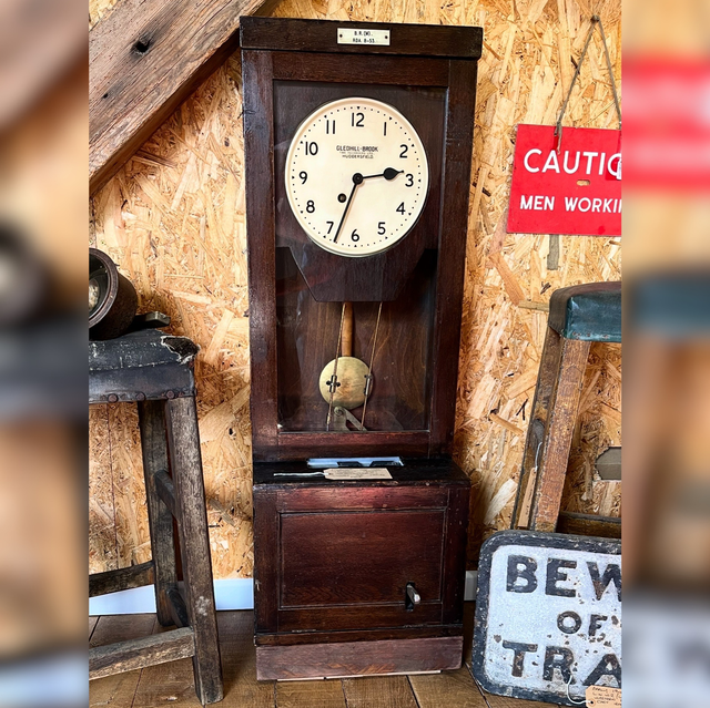 A 1953 Dated British Railways Gledhill-Brook Time Recorder