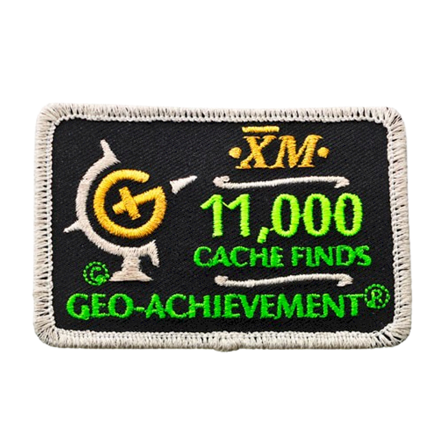 Patch "Milestone" 11,000 Cache Finds