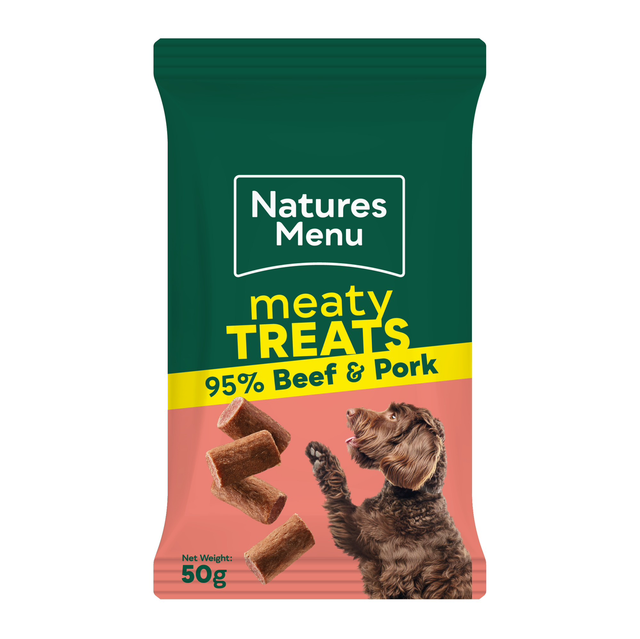 Beef treats Natures Menu 50g
