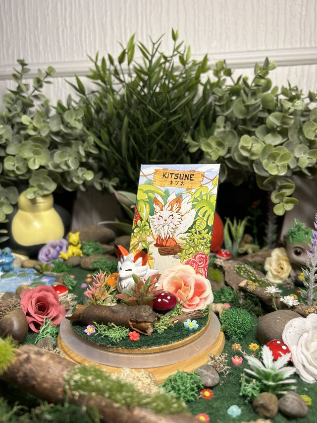 Cloche décorative KITSUNE, le Renard Japonais Mythique