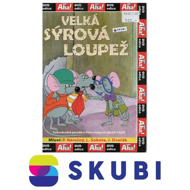 DVD Velká sýrová loupež - česky