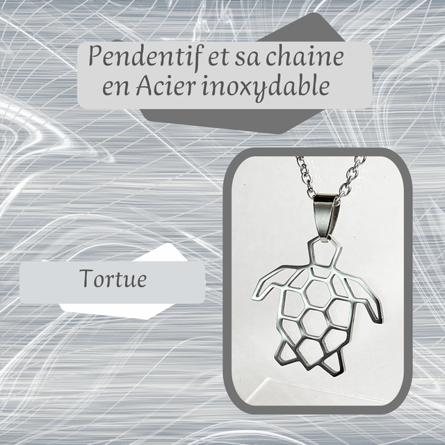 Pendentif L - Tortue