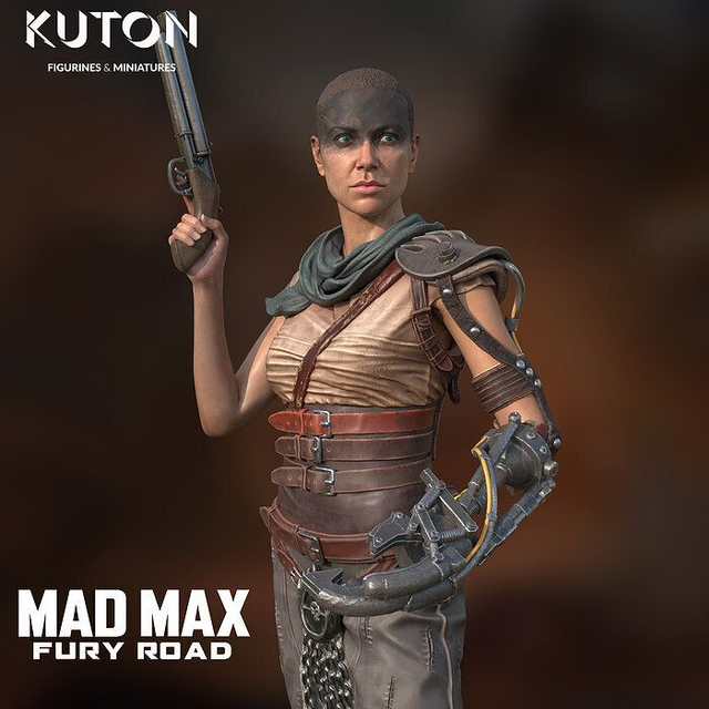 STATUE FURIOSA MAD MAX FURY ROAD série movie