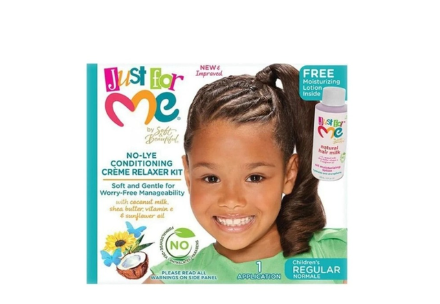 Just For Me No-Lye Conditioning Creme Relaxer Kit 1 Application