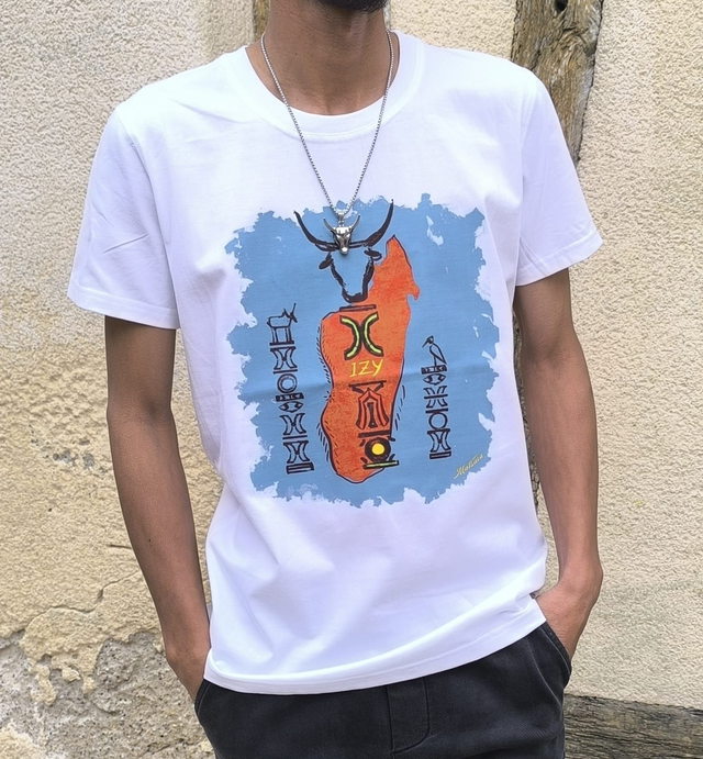 Tee-shirt Izy Vaovao Blanc