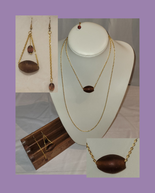 2-Tier Simple Gold set