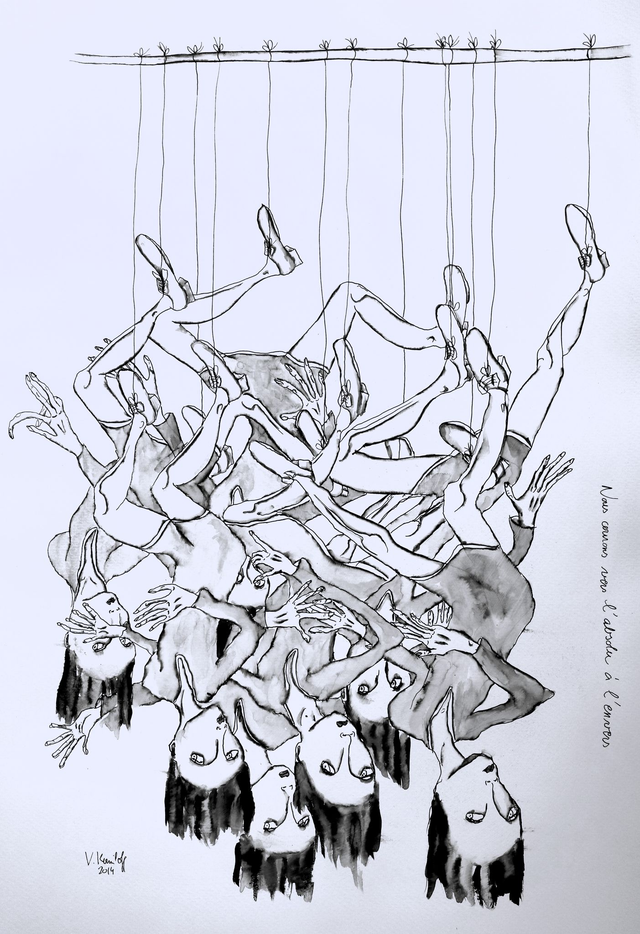 Nous courrons vers l'absolu à l'envers...