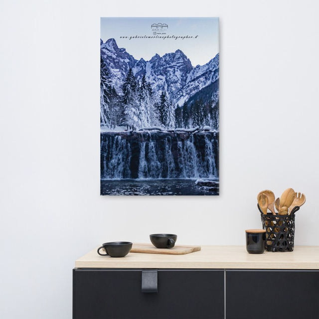  Canvas Laghi di Fusine winter 03