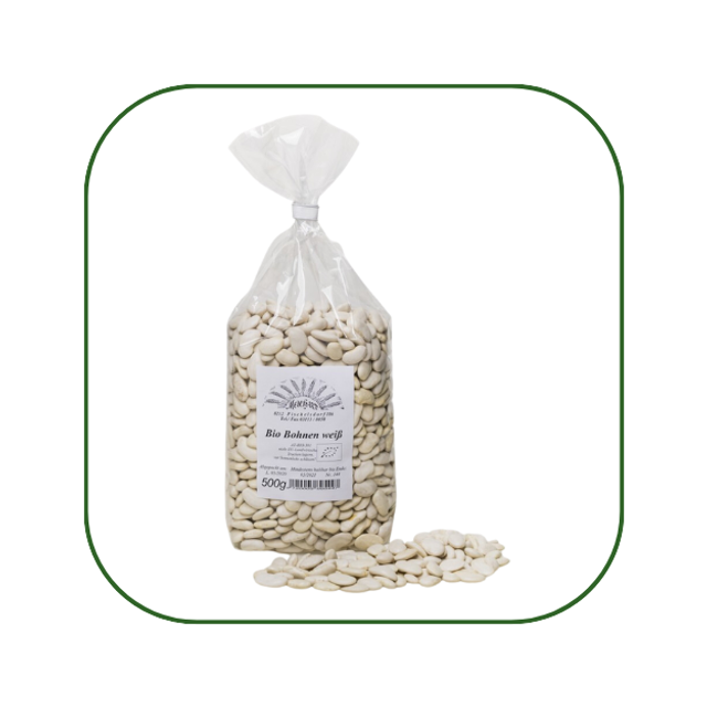 Bio Bohnen weiß, 500g
