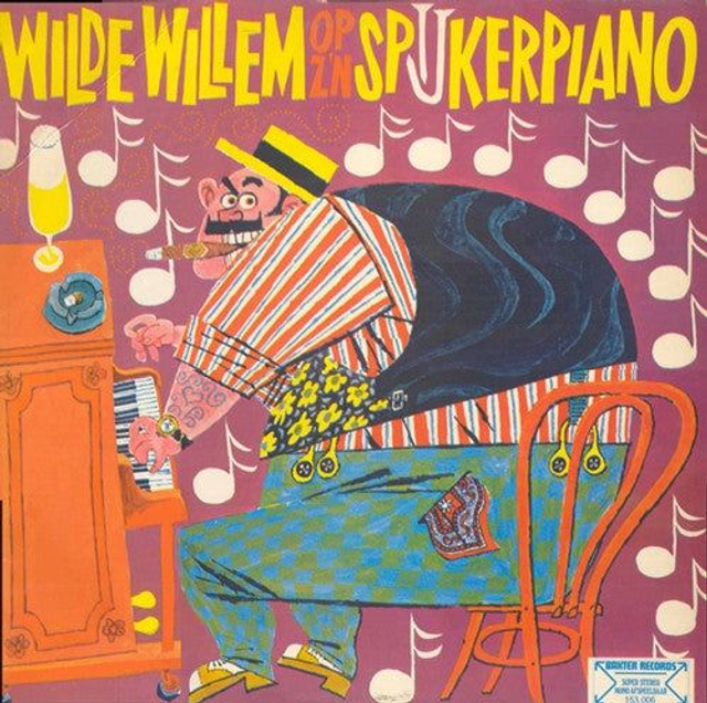 Circus Square Jazz Band - Wilde Willem Op Z&#039;n Spijkerpiano (LP)
