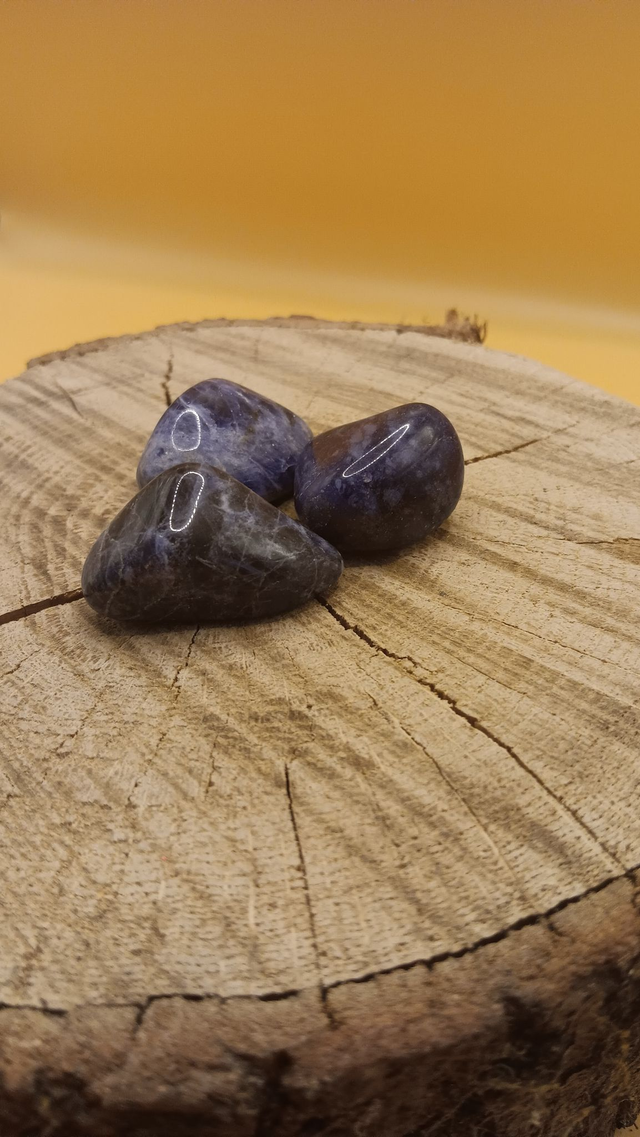 Pierre roulée Sodalite