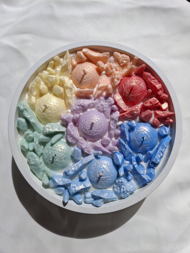 große schale chakra mit palo Santo Duft