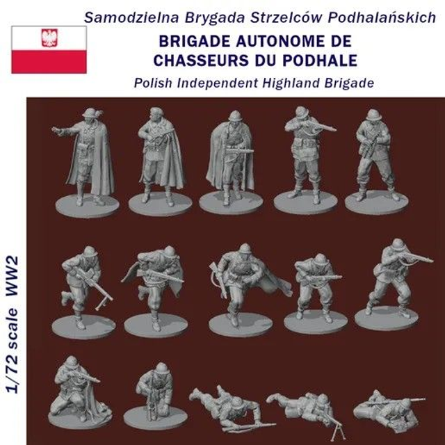 Rezpla - 1/72 Polish Independent Highland Brigade