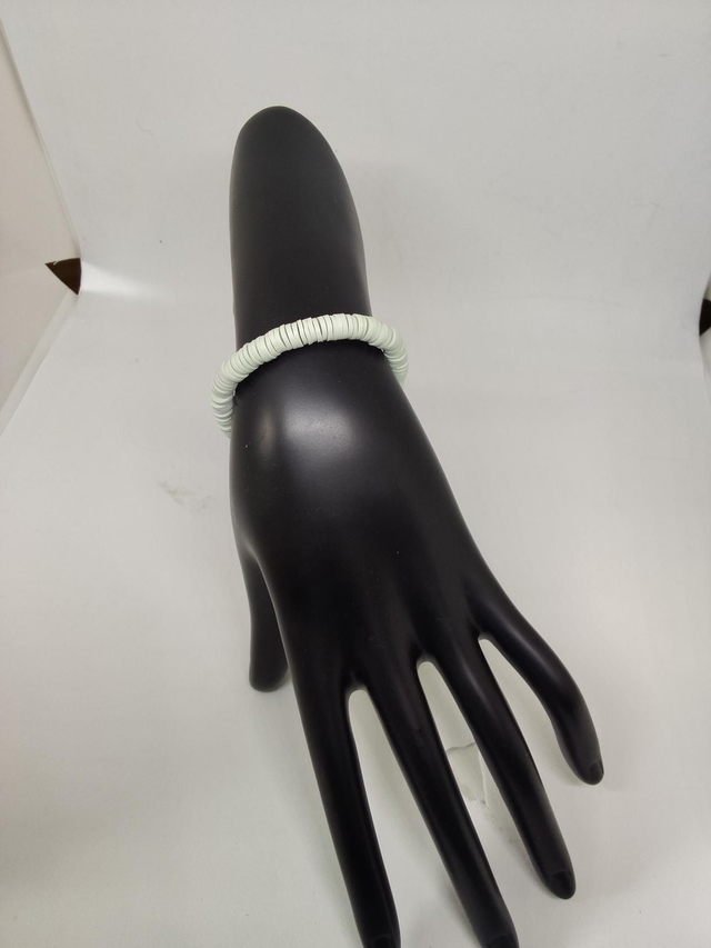 Bracelet perles Heishi unies