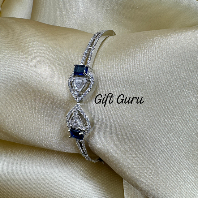 Silver tone bracelet