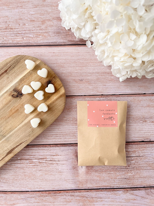 Mini coeur fondant - Violette