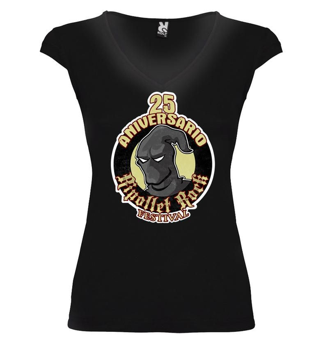 Camiseta Mujer 25 Aniversario Ripollet Rock