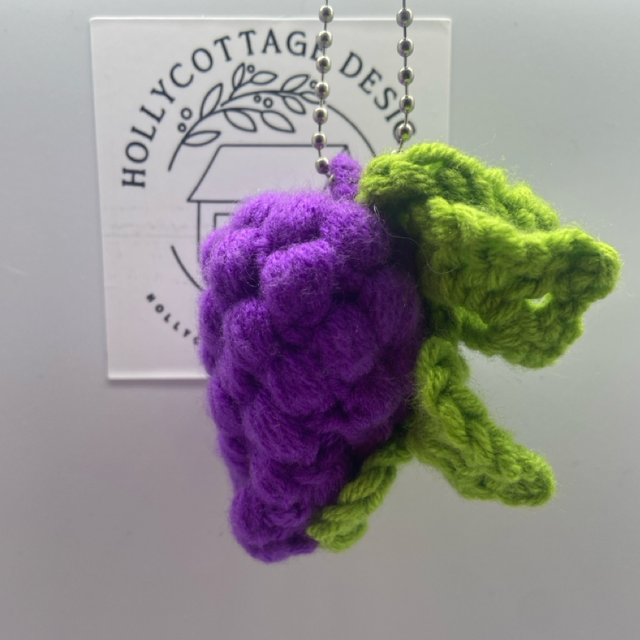 Grape Keychain 