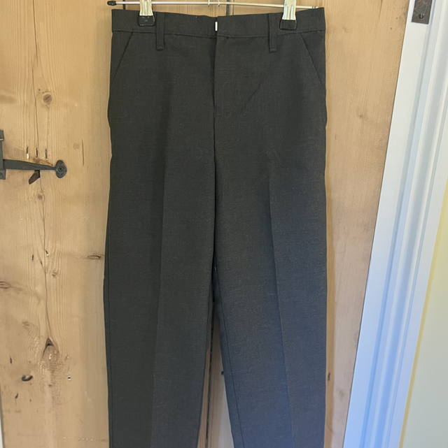 Grey School Trousers age 9 years