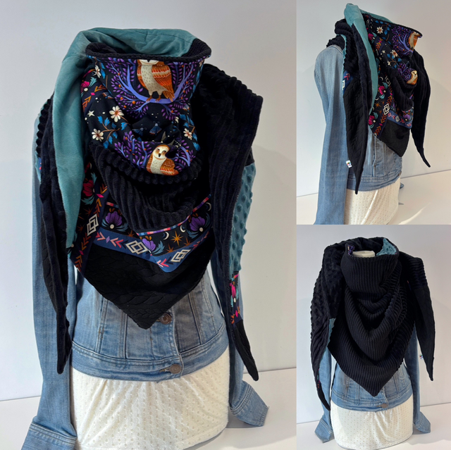 Maxi Chèche Double Patchwork 295