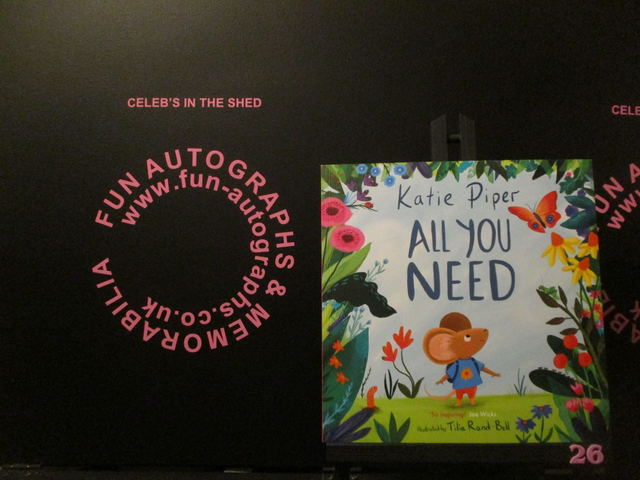 Katie Piper 'All You Need' Authentic Autographed Paperback Book (26)