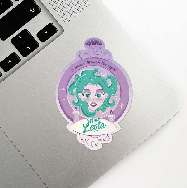 Sticker holographique Phantom Manor | Madame Leota