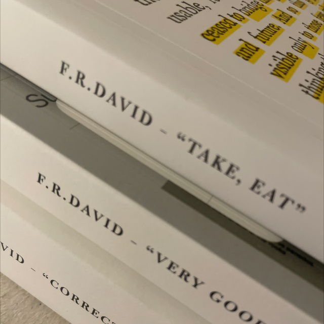 F.R. David - all editions 