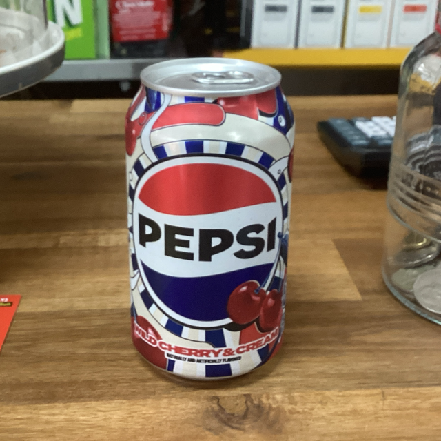 Pepsi Wild Cherry& Cream 355ml