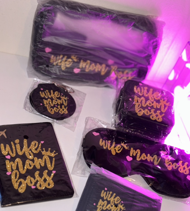 Coffret nuage « Wife,Mom,Boss »