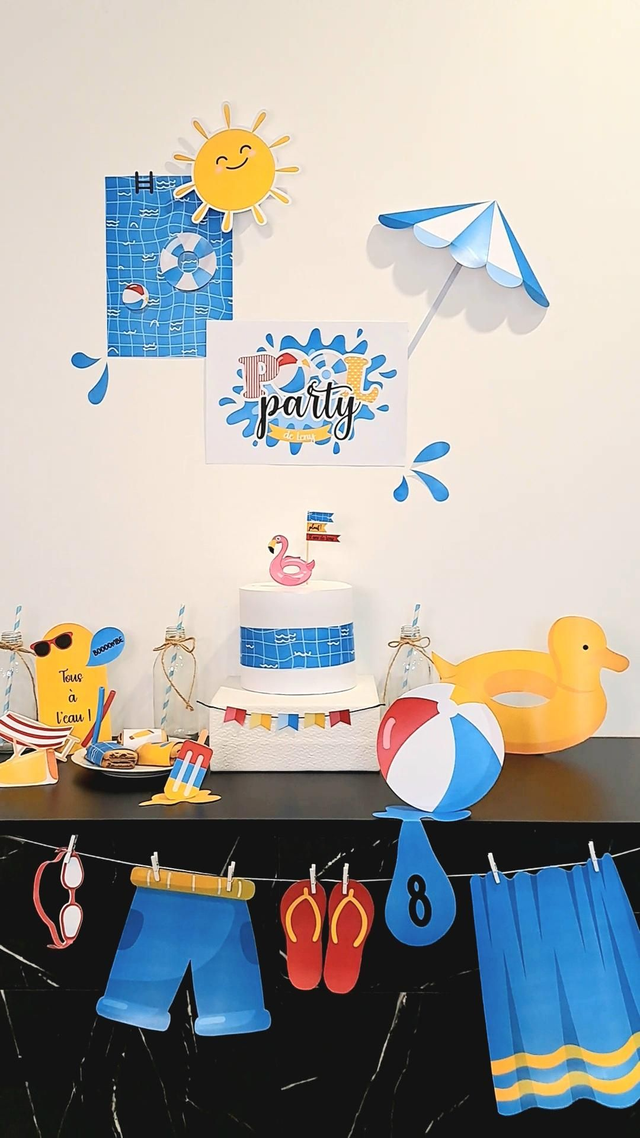 Kit Anniversaire Piscine
