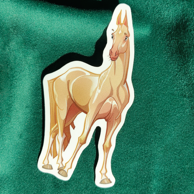 Sticker - Cheval Akal Teke
