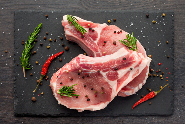 Pork Chops (£16.48 per Kg)