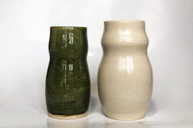 Drifted Sand Ceramic Vase