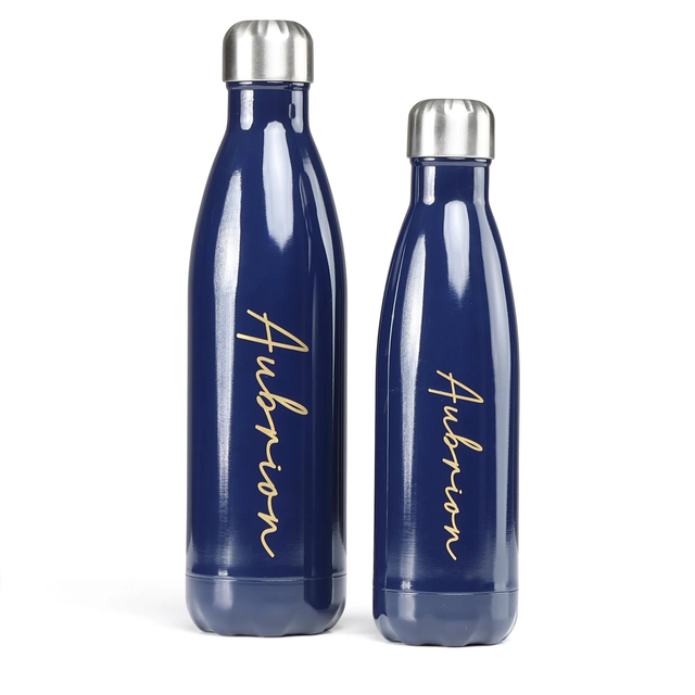 Shires Aubrion Team Water Bottle - Navy Blue