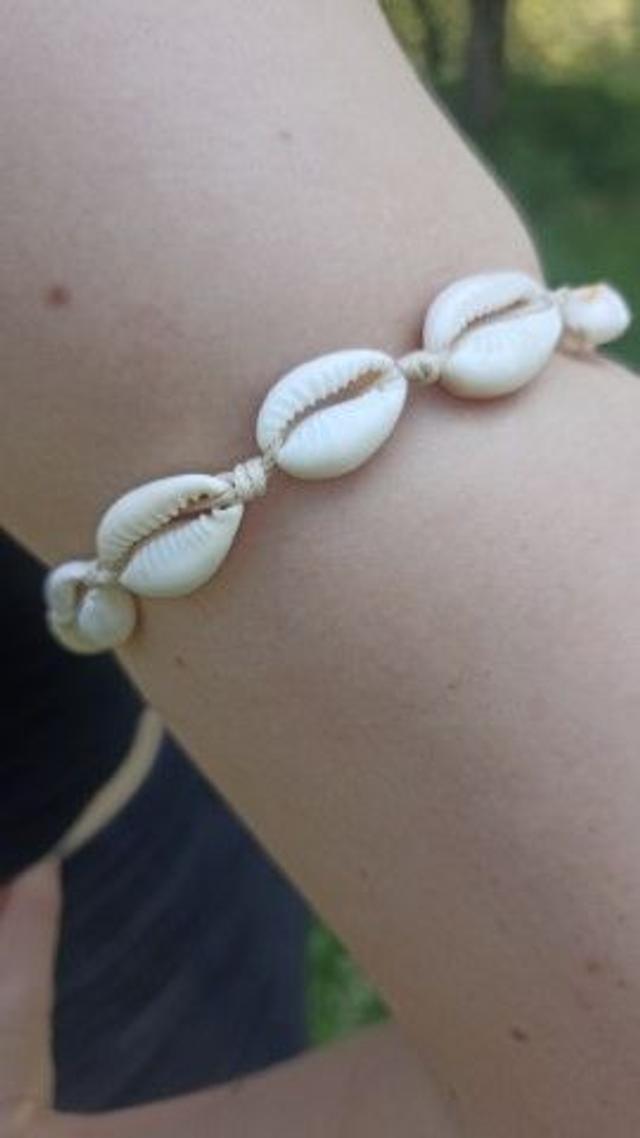 Bracelet de biceps coquillage Bohème