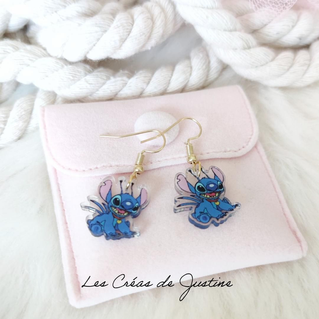 Boucles d&#039;oreilles Stitch 