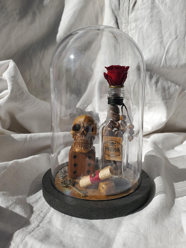 D01 pirate fleur rouge