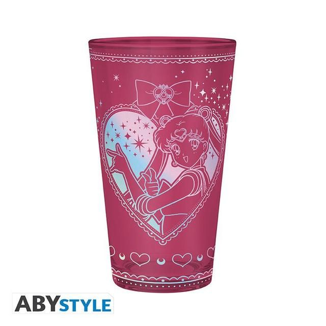 Sailor Moon: Premium Large Glass - 400ml - Moonlight Magic Box