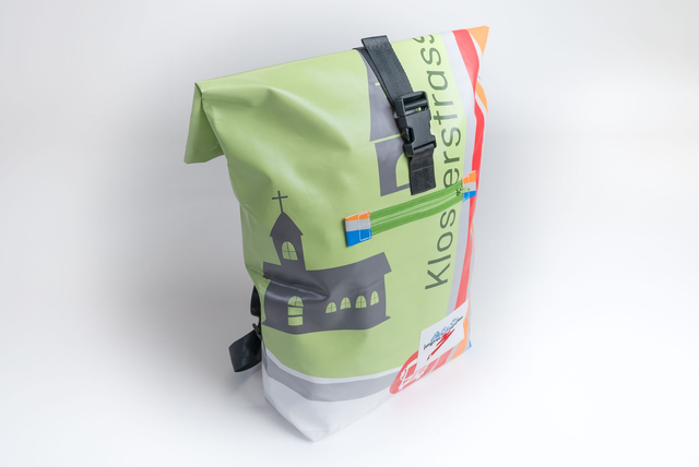 Jungfrau-Marathon Unikat Kurier-Rucksack Nr. 10