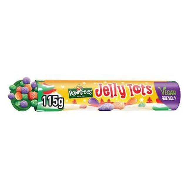 Rowntrees Jelly Tots Tube 115g 