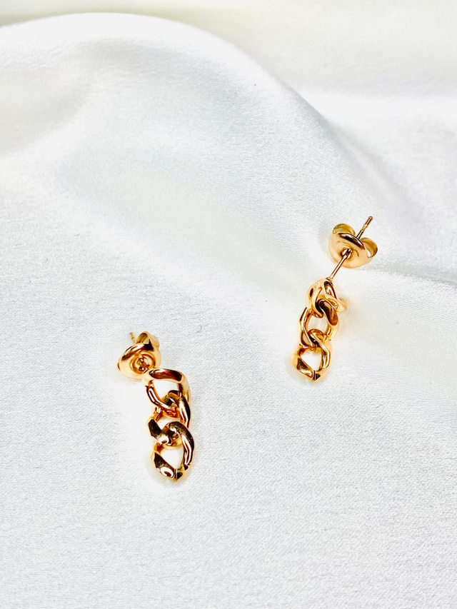 Boucles d'oreilles rose gold CHANEZ