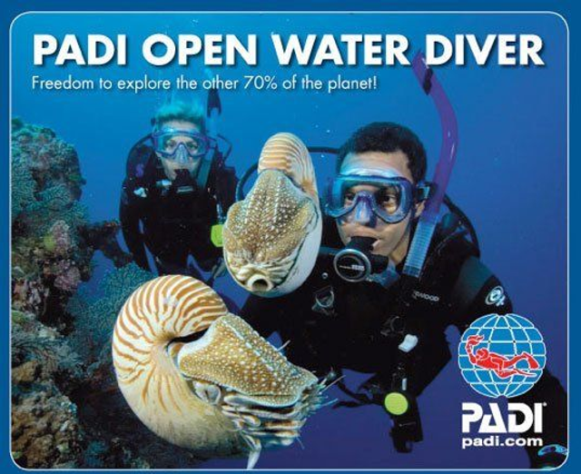 eLearning cours Padi - Tarifs AVEC ou SANS Cours Pratique