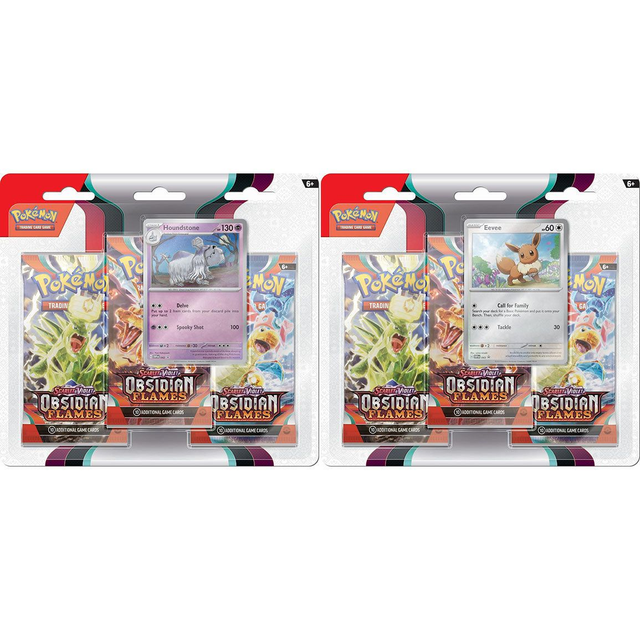 Obsidian Flames 3-Pack Blister