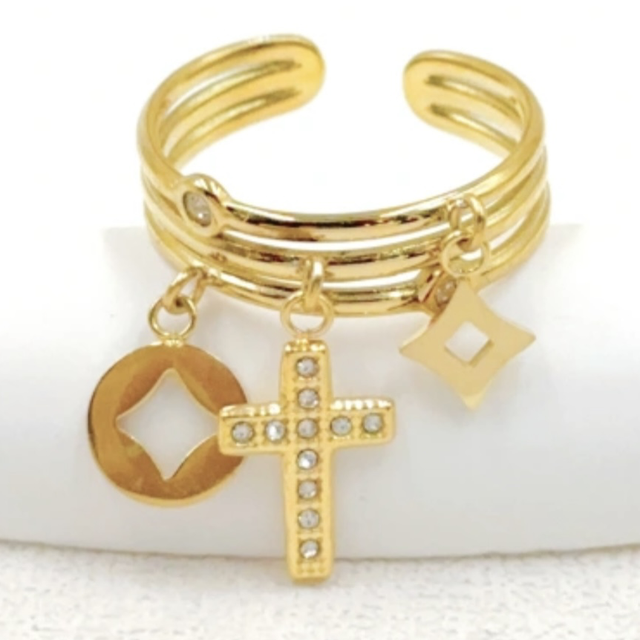 Bague pendentif 