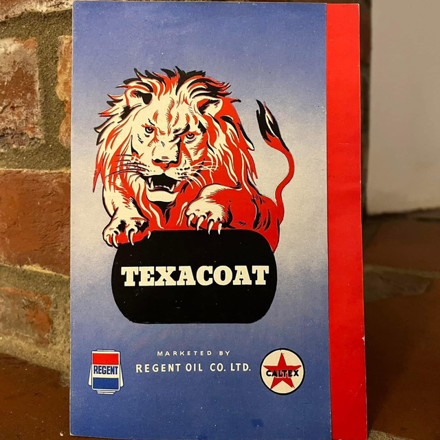 1960’s Regent/ CALTEX TEXACOAT Booklet