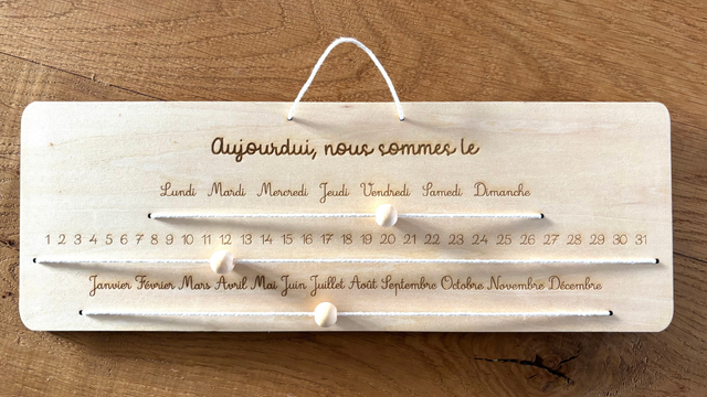 Semainier pour enfant