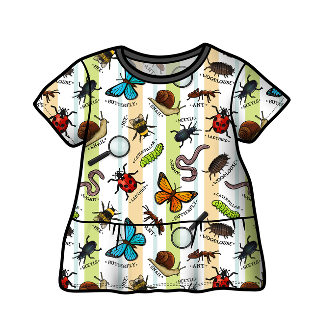 Dreamweaver 'Bug Hunt' Peplum Top