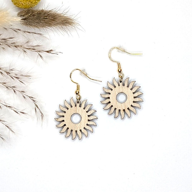 Boucles d’oreilles Soleil